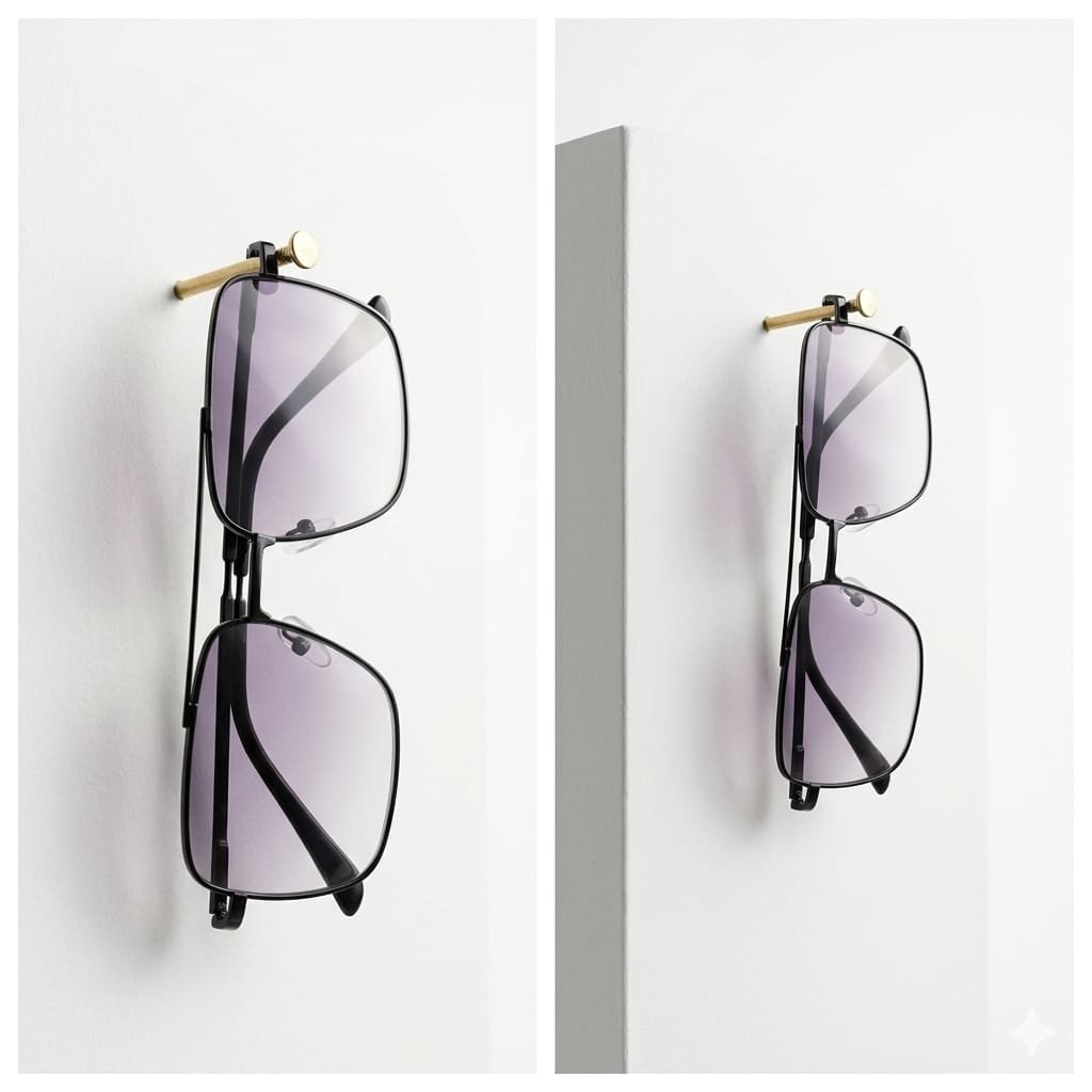 Black Metal Frame Gradient Lens Aviator Sunglasses Multi Colour Metal Frame Gradient Lens Aviator Sunglasses - Image 4