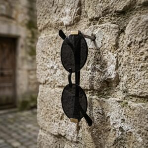 Black and Gold Sunglasses