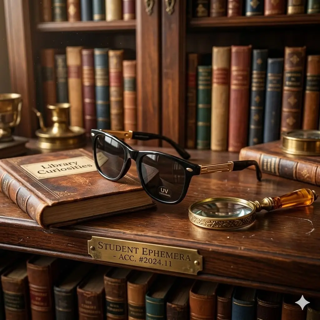 Classic Black and Gold Sunglasses