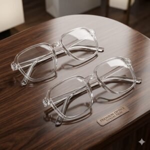 Transparent Frame Glasses