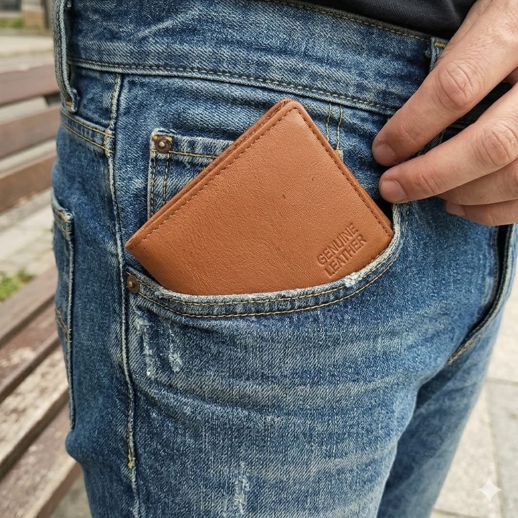Premium Leather Wallet – A Perfect Blend of Elegance and Durability