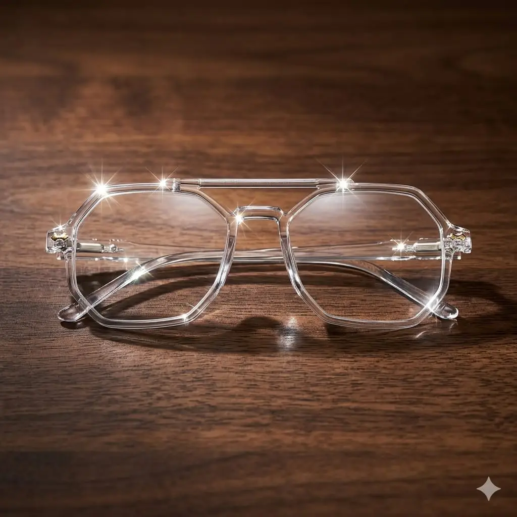 Transparent Oversized Safety Glasses For Cycling And Outdoor Sports