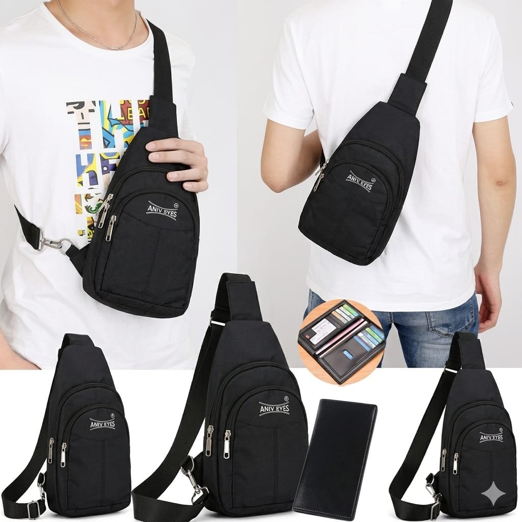 CHEST BAG,Functional design,Easy to carry,modern fashion for casual travel - Image 2