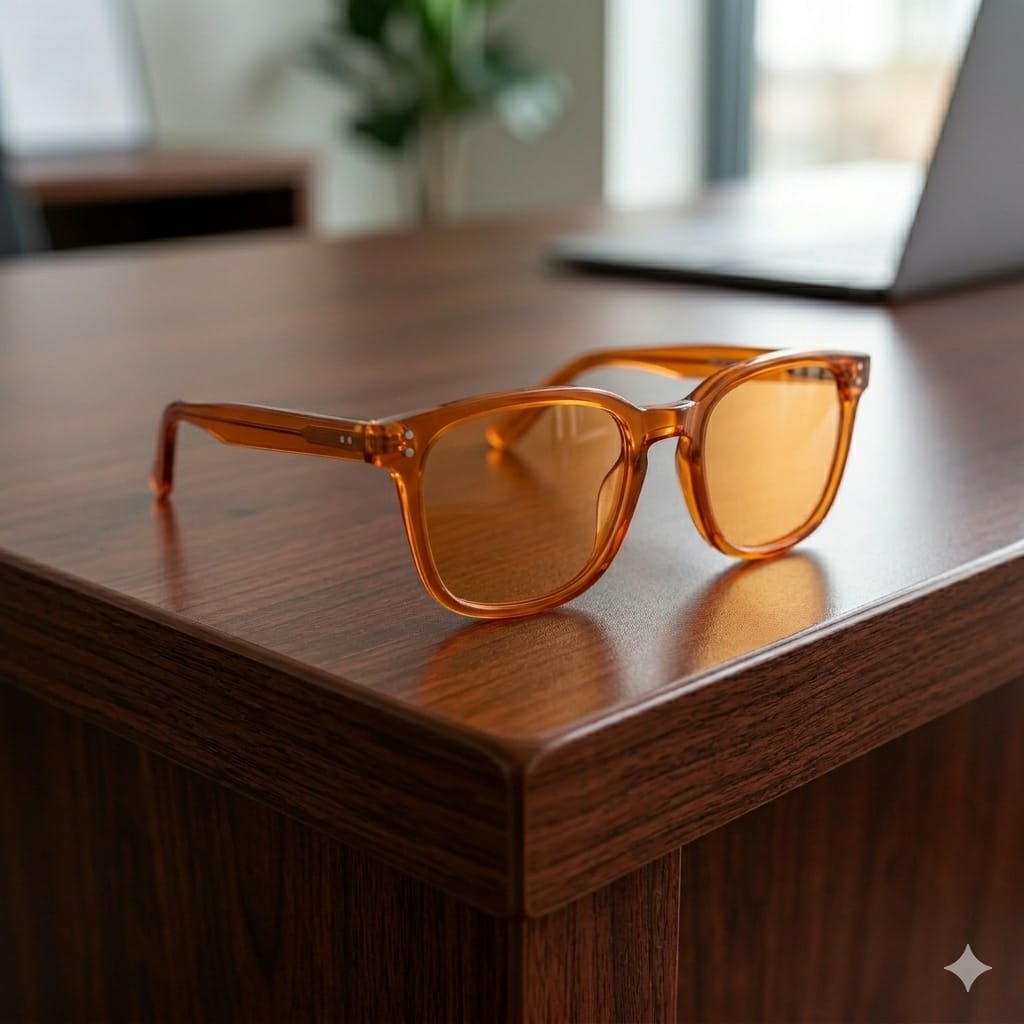 Black,Brown & Grey Wayfarer Sunglasses with UV Protection - Image 7