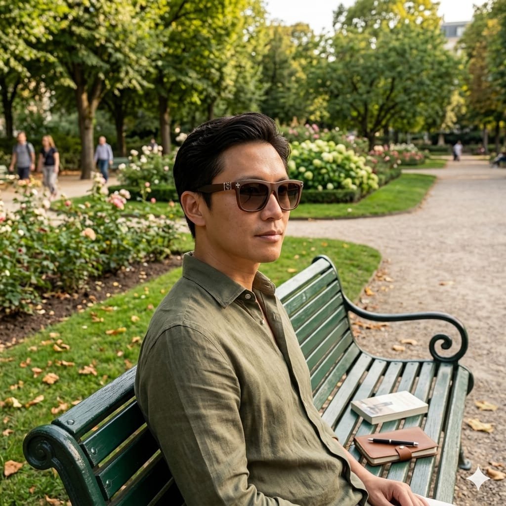 WhatsApp Image 2026-05-26 at 3.20.28 PM (2) Black,Brown Wayfarer Sunglasses With Black,Brown Gradient Lens - Image 3