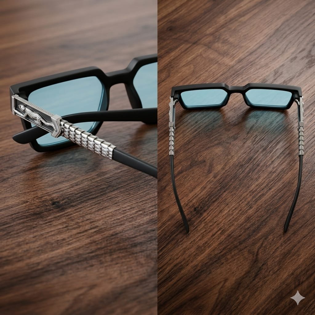 WhatsApp Image 2026-05-26 at 6.03.08 PM Classic black, modern translucent and classy brown—each pair of sunglasses - Image 2