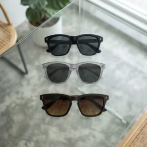 Black Wayfarer Gradient Sunglasses for Men and Women